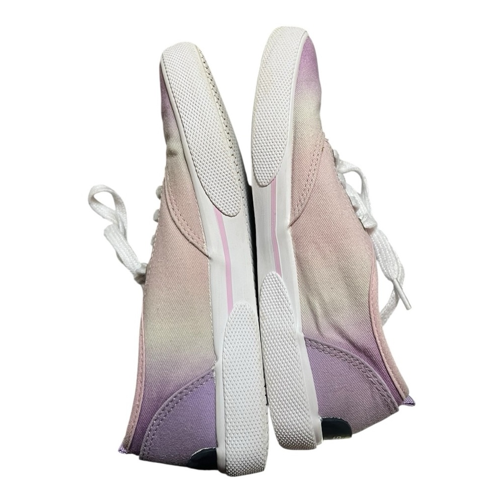 Sperry Kids Gradient Ombre Lace-Up Sneakers Pink Purple Size 2M - Picture 8 of 10